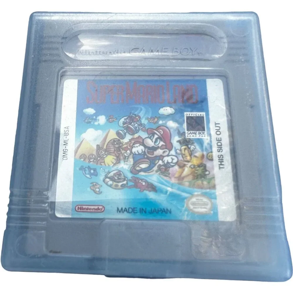 Super Mario Land Nintendo Authentic Gameboy Game - Tested + FREE CASE